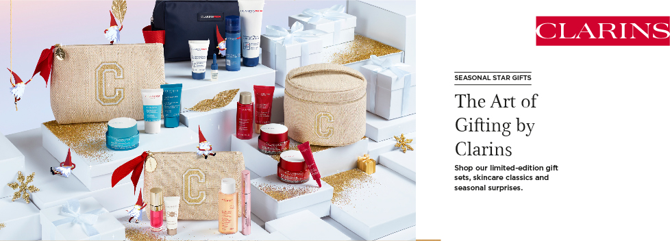 Clarins gift set for her at Christmas