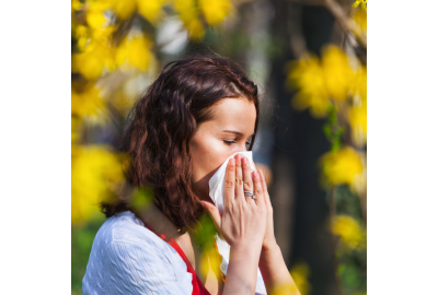 Girl with Allergies