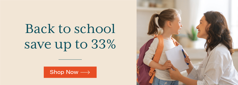 Back to School save up to 33%