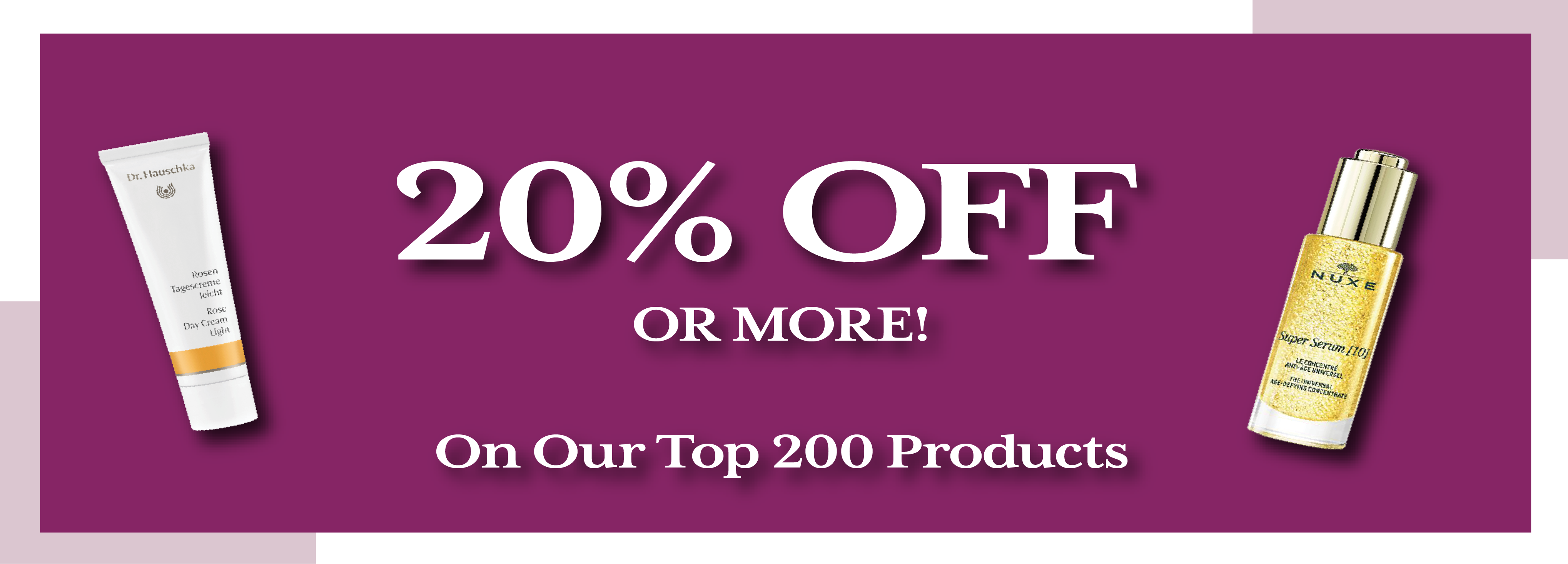 20% Off Top 200 Products