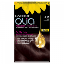 Garnier Olia 4.15 Iced Chocolate Brown No Ammonia Permanent Hair Dye