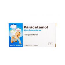 Paracetamol Suppositories 80mg