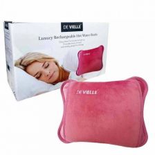 DeVielle Rechargeable Hot Water Bottle - Pink