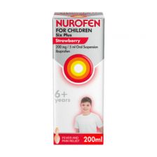 Nurofen For Children 6+ Suspension Strawberry