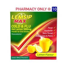 Lemsip Max Cold&flu Hot Lemon Sachets