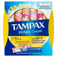 Tampax Compak Pearl Regular  - 18