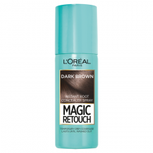 L'Oreal Magic Retouch Dark Brown Temporary Instant Grey Root Concealer Spray 75ml