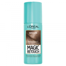 L'Oreal Magic Retouch Brown Temporary Instant Grey Root Concealer Spray 75ml