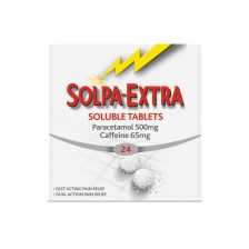 Solpa-extra Soluble Tablets With Caffeine