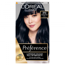 L'Oreal Preference P11 Manhattan Cool Black Permanent Hair Dye