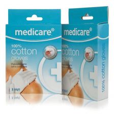 Medicare White Cotton Gloves Small MD630SM