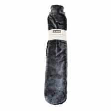 DeVielle 75cm Long Hot Water Bottle - Black