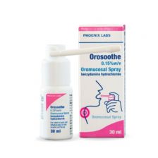 Orosoothe oromucosal spray