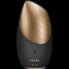 Geske Black & Gold Sonic Thermo Facial Brush 6in1