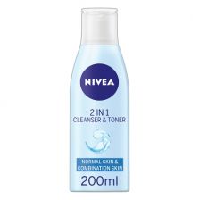Nivea Essentials 2In1 Cleanser & Toner 200ML