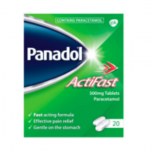 Panadol actifast 20 pack