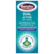 Benylin Cough Dual Action Dry Syrup