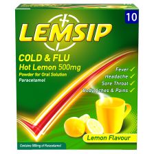 Lemsip Cold & Flu Original Lemon