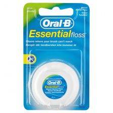 Oral-B Essential Waxed Dental Mint Floss