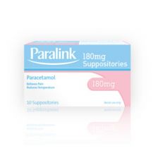 Paralink Paracetamol Suppos 180mg