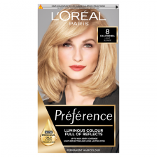L'Oreal Preference 8 California Light Blonde Permanent Hair Dye