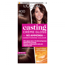 L'Oreal Casting Creme Gloss 400 Dark Brown Semi Permanent Hair Dye