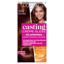 L'Oreal Casting Creme Gloss 535 Chocolate Brown Semi Permanent Hair Dye