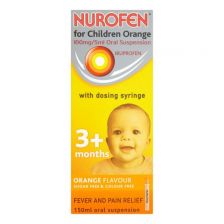 Nurofen For Children Orange With Syringe