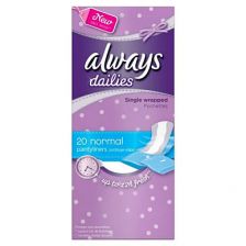Always Dailies Wrap & Fold (20S)