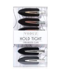 Voduz Hold Tight Black Creaseless Clips 6 Pack