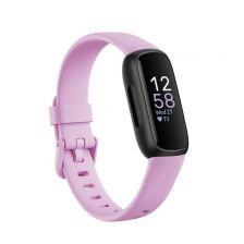 Fitbit Inspire 3 Lilac Bliss: Sleek fitness tracker with a pastel-colored band, perfect for tracking activity, heart rate, and achieving wellness goals.