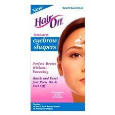 Hair Off Instant Eyebrow Shapers