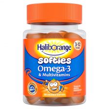 Haliborange Kids Omega-3 and Multivitamins Orange Softies 30