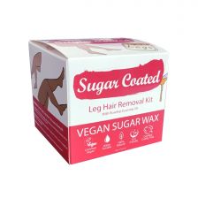 Sugar Coated Leg Hair Wax Removal Kit 200g