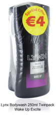 Lynx Excite Shower Gel Twin Pack
