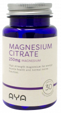 Aya Magnesium Citrate 250mg - 30 Tablets
