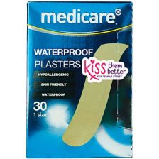Medicare Plasters Waterproof (30 Pack)