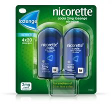 Nicorette Cools 2mg Lozenge  - 80 Pack 9117458 OTC