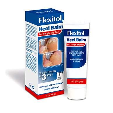 Amazon.com: Flexitol Heel Balm 4 Oz Tube (Pack of 2), Rich Moisturizing &  Exfoliating Foot Cream. Fast Relief of Rough, Dry & Cracked Skin on Heels/Feet.  For Daily Use and Pedicures. Diabetic